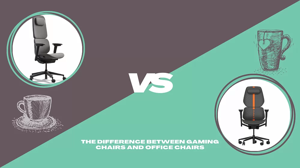 The difference between gaming chairs and office chairs